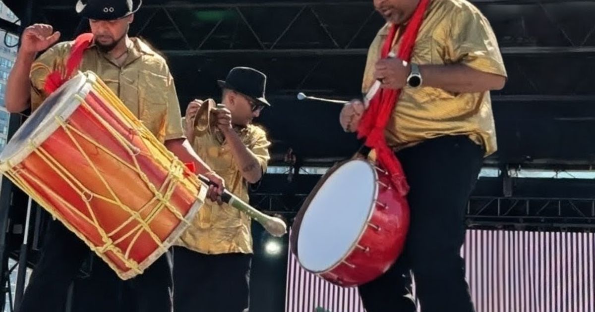 Photo of Caribbean Winterfest performers, Humingbird Tassa band